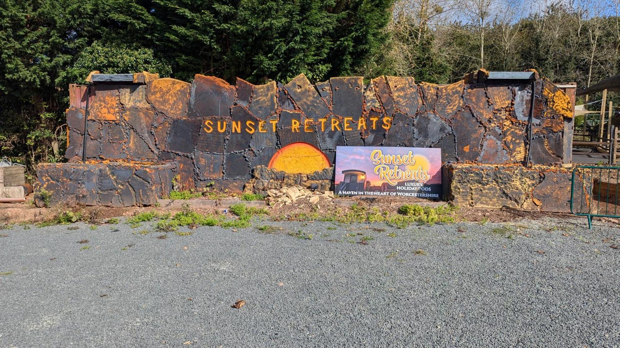 Sunset Retreats Safari Tent Ombersley Экстерьер фото